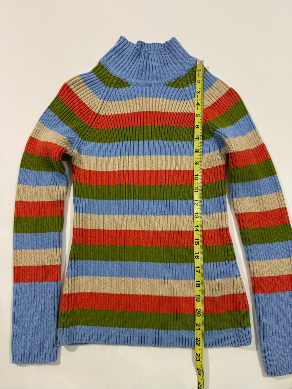 Arthur Racer Skivvy Sweater Multicolor Ribbed - Picture 7 of 8
